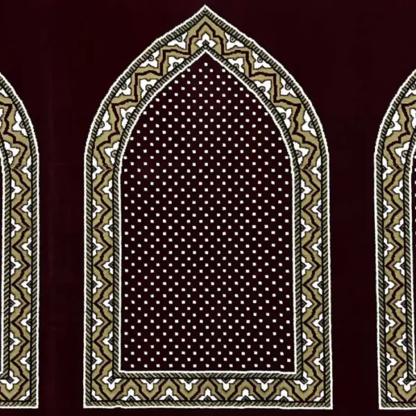 Istanbul Maroon Mosque Carpet
