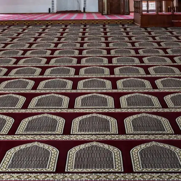 Istanbul Maroon Mosque Carpet image 3