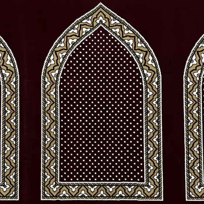 Istanbul Maroon Mosque Carpet