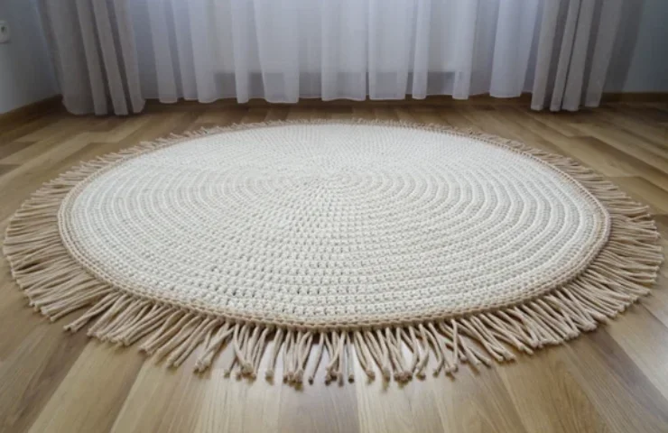 Jute Round Carpet in Dubai