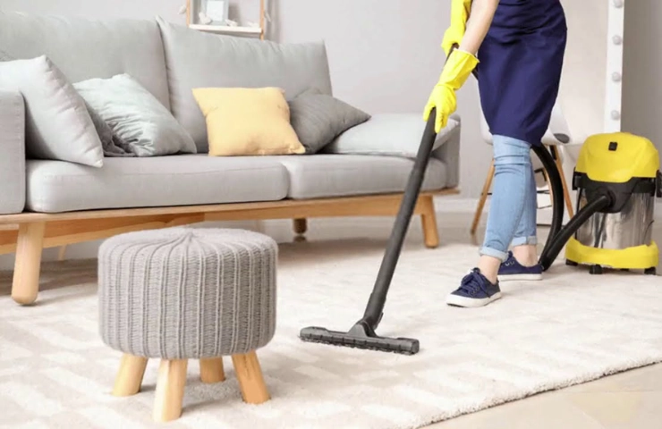 Living Room Carpet Cleaning in Dubai