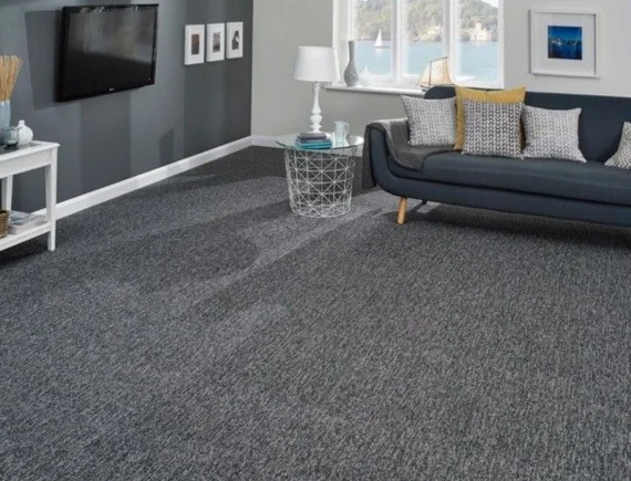 Living Room Grey Carpet in Dubai