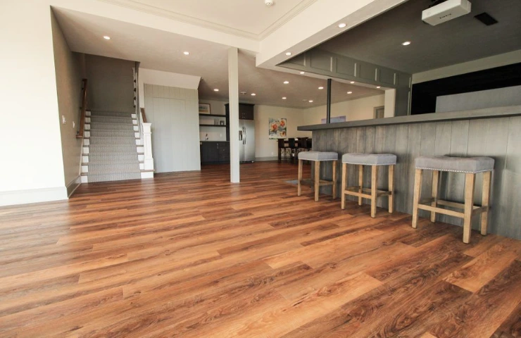 Luxury Vinyl Basement Flooring in Dubai