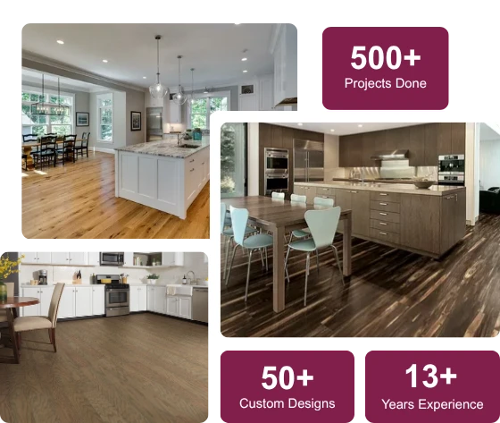 Modern Kitchen Flooring Inspirations in Dubai