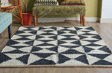 Natural Custom Rectangle Rug in Dubai