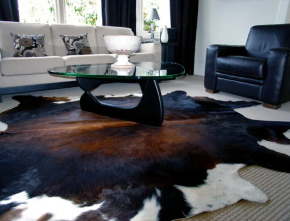 Office Spaces Cowhide Rug in Dubai