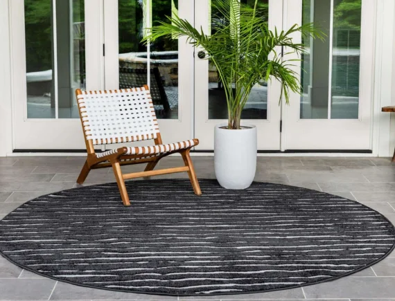 Outdoor Round Carpet in Dubai