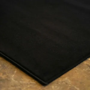 Plain Black Exhibition Carpet image 2