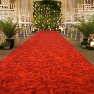 Rose Red Exhibition Carpet
