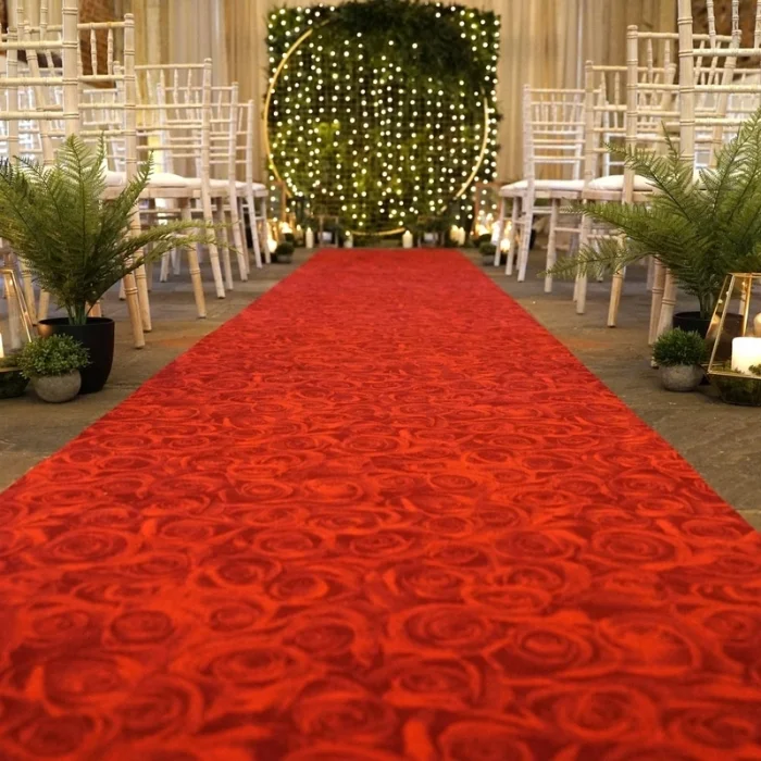 Rose Red Exhibition Carpet