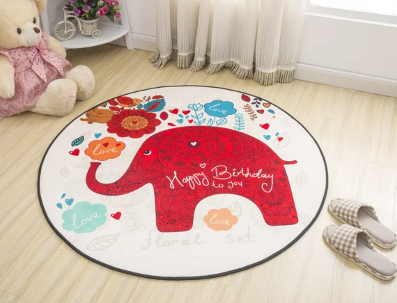Round Children’s Carpets in Dubai