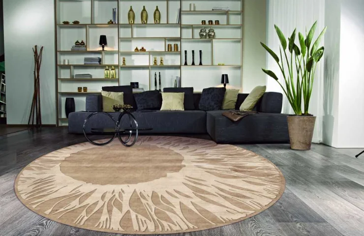 Russian Moscow Round Carpet in Dubai