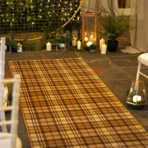 Tartan Gold Exhibition Carpet image 3