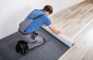 Transition from Wood Flooring to Carpet Flooring in Dubai