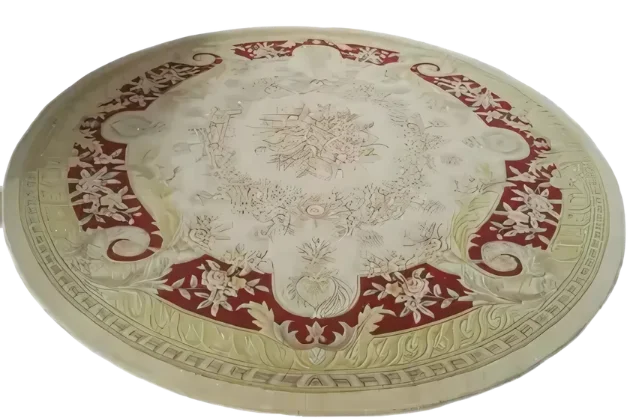 Wool Round Carpet in Dubai