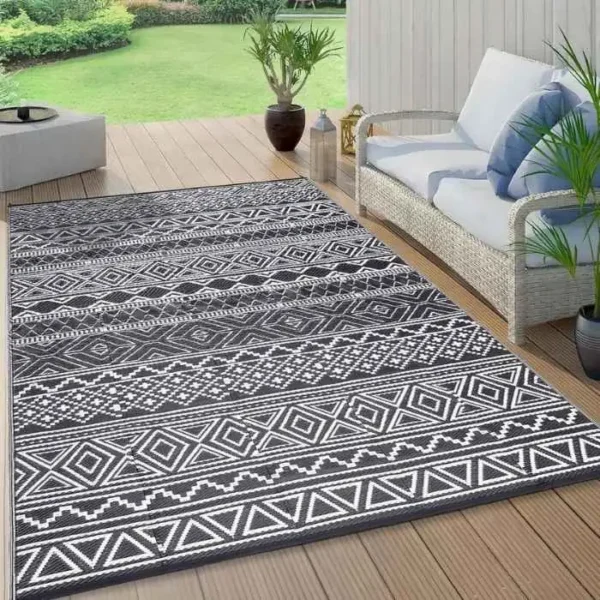 Acekool Reversible Outdoor Rug img 1