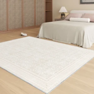 Alexis Bordered Cream Turkish Carpet img 3