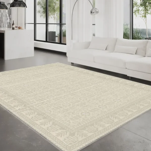 Anya Cream Beige Turkish Carpet image 2