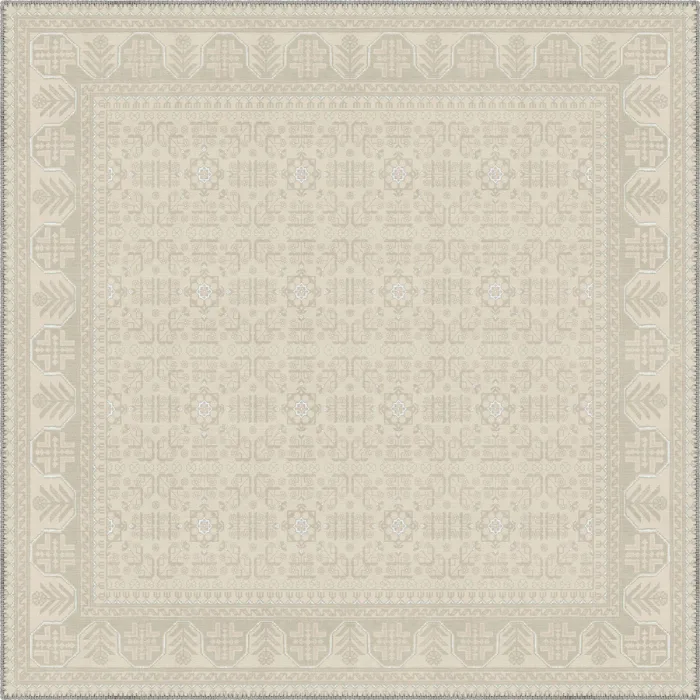 Anya Cream Beige Turkish Carpet
