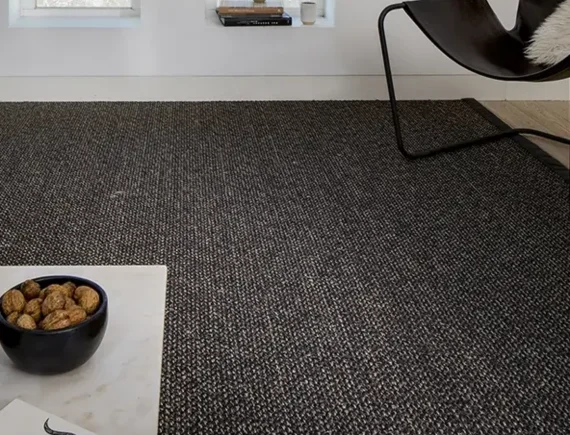 Black Sisal Carpet in Dubai
