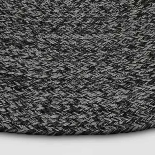 Braided Outdoor Round Rug img 1