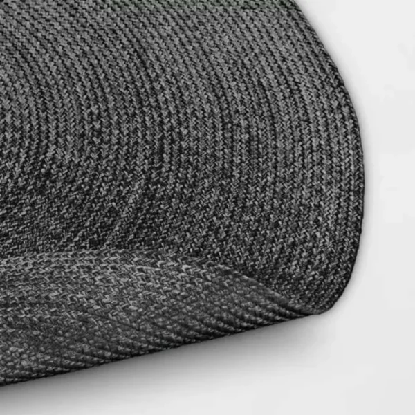 Braided Outdoor Round Rug img 2