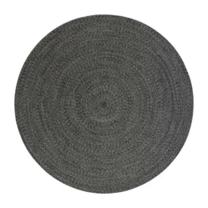 Braided Outdoor Round Rug img 3