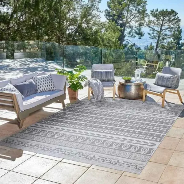 Burke Stripe Outdoor Rug
