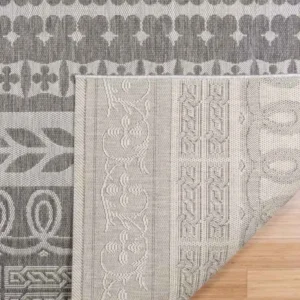 Burke Stripe Outdoor Rug img 2