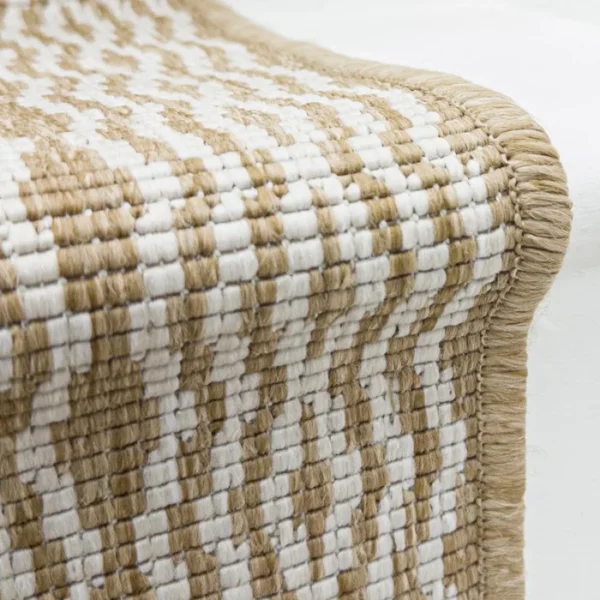 Cable Brown Stair Carpet image 2
