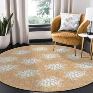 Carmel Indoor Outdoor Round Rug