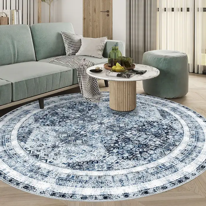 Caroline Blue Turkish Rug img 2