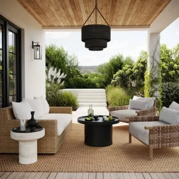 Cathryn Modern Outdoor Rug