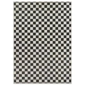 Checkered Outdoor Rug Geometric img 3