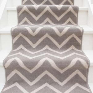 Chevron Pattern Stair Runner img 1