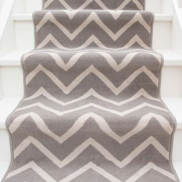 Chevron Pattern Stair Runner img 1