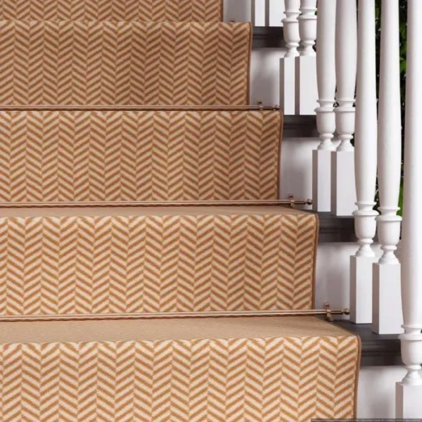 Chevron Stair Carpet Runner img 1