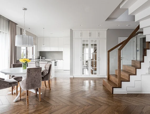 Chevron Wood Flooring Dubai