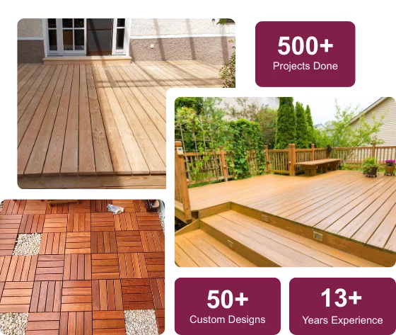 Classic Wooden Deck Flooring in Dubai