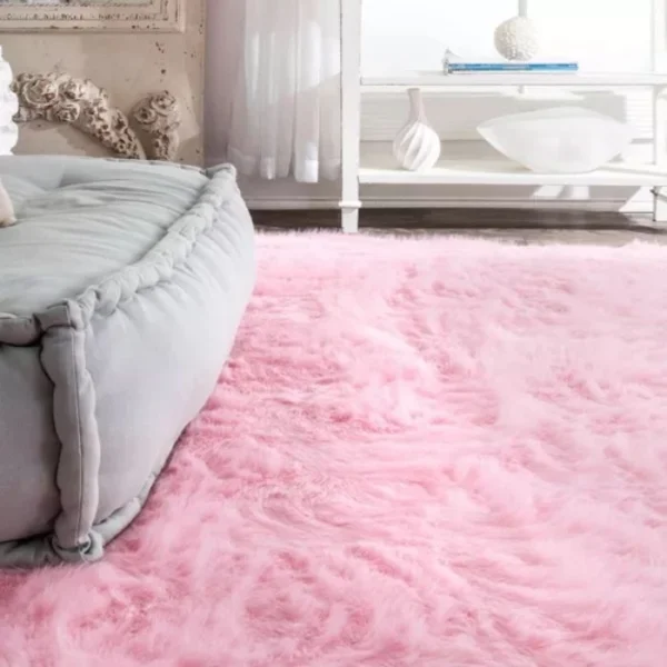 Cloud Shag Round Rug img 1