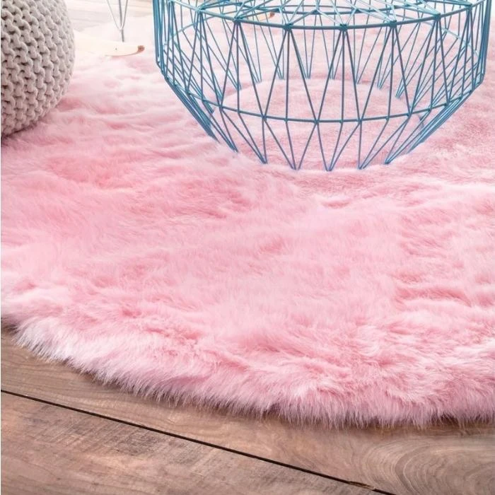 Cloud Shag Round Rug