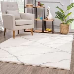 Contemporary Boho Shaggy Rug
