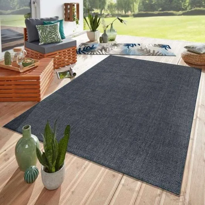 Contemporary Flatweave Outdoor Rug
