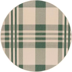 Courtyard Power Loomed Round Rug img 2