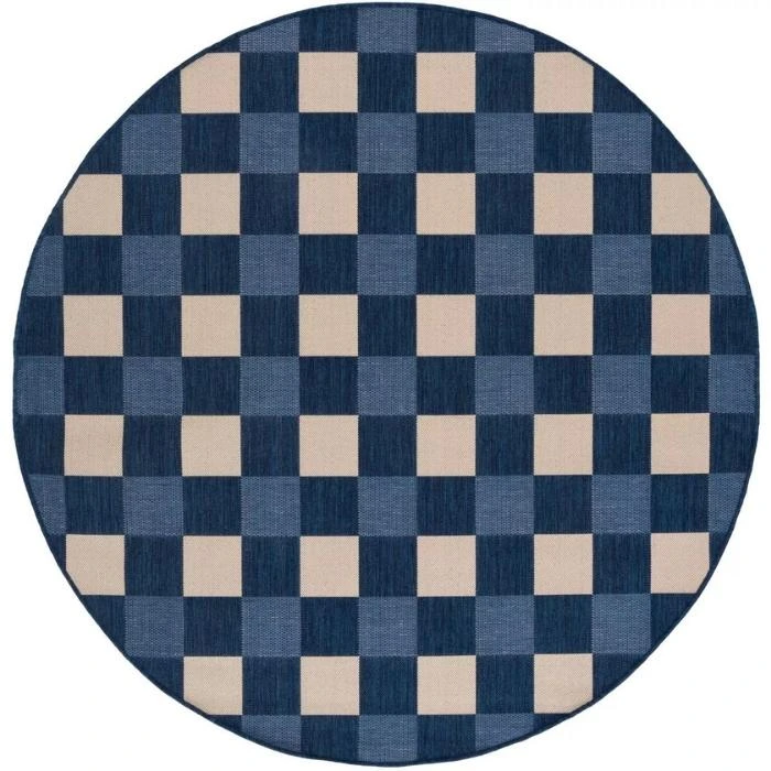 Courtyard UV Resistant Round Rug img 2