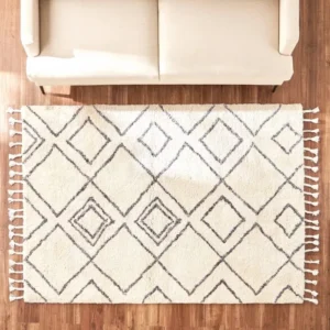 Diamant Berber Shaggy Rug img 3