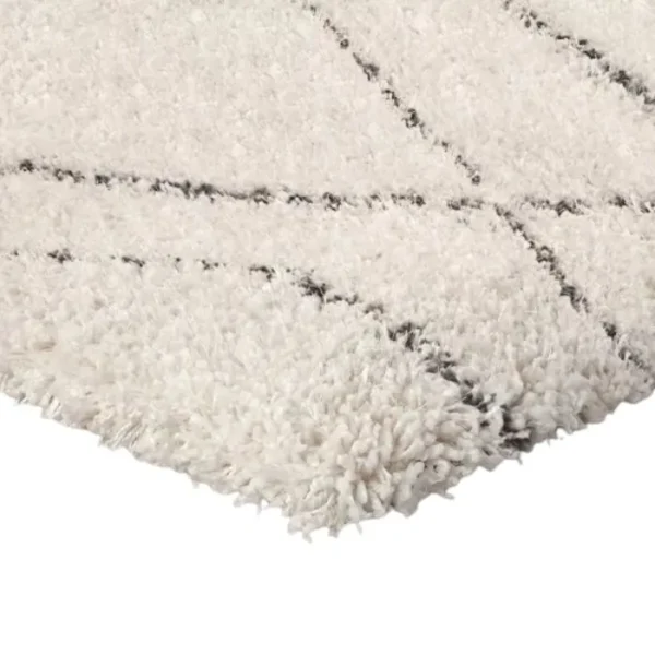 Diamond Patterned Shaggy Rug img 1