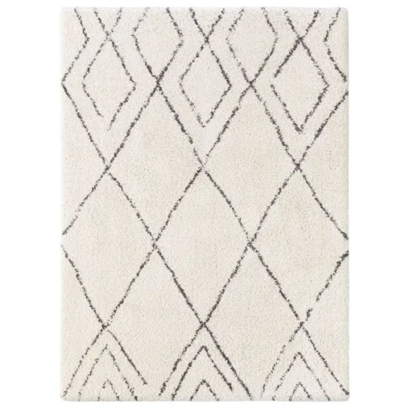 Diamond Patterned Shaggy Rug img 2