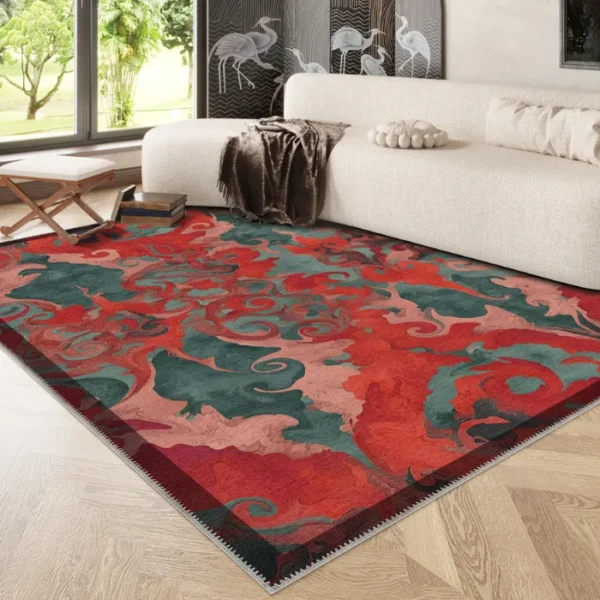 Eira Colourful Oriental Washable Turkish Carpet img 3