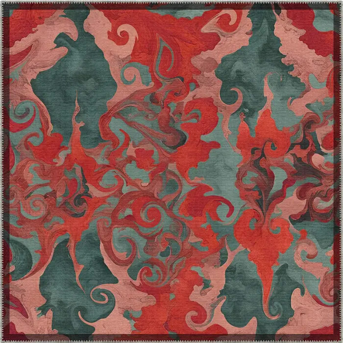 Eira Colourful Oriental Washable Turkish Carpet